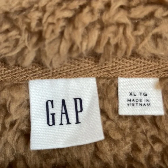 Cozy Women's Teddy Fleece Zip-Up Jacket - Brown - Picture 2 of 4